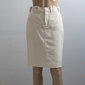 Jean Paul Gaultier cream skirt sz6